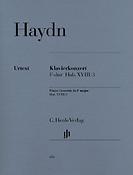 Haydn: Concerto for Piano (Harpsichord) and Orchestra F major Hob. XVIII:3