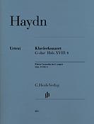 Haydn: Concerto for Piano (Harpsichord) and Orchestra G  Hob. XVIII:4
