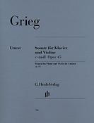 Grieg: Sonata for Piano And Violin In C Minor Op.45