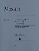 Mozart: Violin Concerto No.2 In D K.211 (Violin/Piano)
