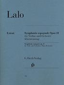 Edouard Lalo: Symphonie Espagnole for Violin And Orchestra D Minor Op. 21