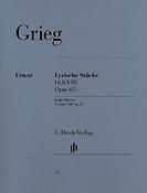 Grieg: Lyric Pieces - Volume VIII Op.65 (Henle Urtext Edition)