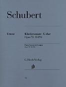 Schubert:  Klaviersonate G-Dur Op. 78