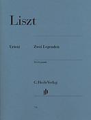 Liszt: Two Legends (Henle Urtext Edition)