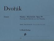 Antonín Dvorák: Klaviertrio Fassung fur Klavier Ziu Vier Handen