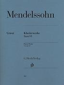 Mendelssohn: Klavierwerke Band II