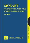 Mozart: Werke für Klavier solo - 4 Bände im Schuber