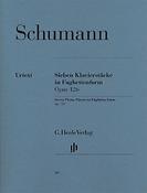 Robert Schumann: Sieben Klavierstucke In Fughettenfuerm Op 126