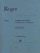 Max Reger: Sonaten und Stücke für Klarinette und Klavier
