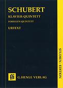 Schubert:  'Trout' Quintet In A Op. Post. 114 D667 (Henle Urtext)
