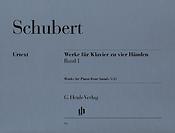 Schubert:  Werke fur Klavier Zu Vier Handen Band I