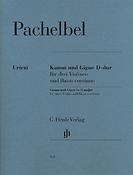 Pachelbel: Kanon und Gigue D-dur für drei Violinen und Basso continuo