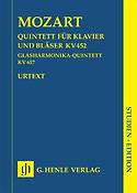Mozart: Piano Quintet E Flat K.452 / Glass Harmonica Quintet K.617 (Study Score)