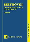 Beethoven: Piano Concerto No.1 In C Op.15 - Study Score (Henle Urtext Edition)