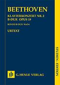 Beethoven: Piano Concert No.2 In B Flat Op.19 (Henle Urtext Edition) - Study Score