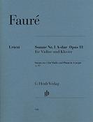 Gabriel Fauré: Violinsonate Nr. 1 A-dur Opus 13