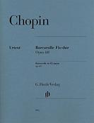 Chopin: Barcarolle Fis-dur Opus 60