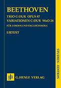 Trio C-dur Opus 87 · Variationen C-dur WoO 28
