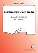 Handel: Ach Herr, Mich Armen Sünder (Vocal Score)