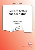 Beethoven: Die Ehre Gottes Aus Der Natur (SATB, Piano)