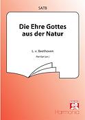 Beethoven: Die Ehre Gottes Aus Der Natur (SATB)