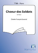 Gounod: Choeur Des Soldats TTBB Piano