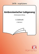 Gebhardt: Ambrosianischer Lobgesang (SATB)