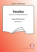 Rachmaninov: Vocalise (SATB)