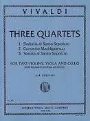 Vivaldi: Drei Streichquartette