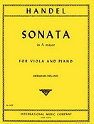 Georg Friedrich Handel: Sonata A major