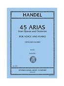 Handel: 45 Arias Da Opere E Oratori Volume 1 (High)