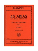 Handel: 45 Arias Da Opere E Oratori Volume 1 (Low)
