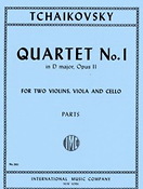 Pyotr Ilyich Tchaikovsky: Str.quartet No.1 Dmaj