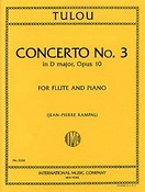Jean-Louis Tulou: Concerto No3 D Maj (Fluit)