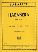 Pablo de Sarasate: Habanera Op21/2 (Viool)