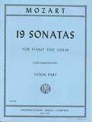 Wolfgang Amadeus Mozart: 19 Violin Sonatas
