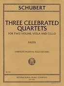 Franz Schubert: Three Celebrated String Quartet