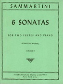 Giovanni Battista Sammartini: Six Sonatas Volume 2 Vol. 2