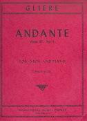 Reinhold Glière: Andante op. 35/4