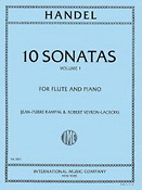 Georg Friedrich Handel: Ten Sonatas Vol 1 (Fluit)