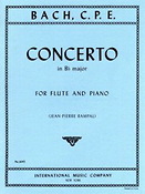Carl Philipp Emanuel Bach: Concerto Bb Maj (Fluit)