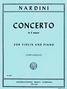 Pietro Nardini: Violin Concerto E minor
