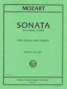 Wolfgang Amadeus Mozart: Sonata E minor K.304