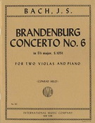 Johann Sebastian Bach: Brandenburgh Concerto No.6 BWV1051