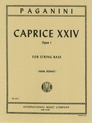 Niccolò PaganiniCaprice Xxiv Op1 (Kontrabas)