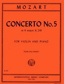 Wolfgang Amadeus Mozart: Violin Concerto No.5 A major K.219