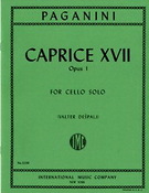 Niccoló Paganini: Caprice Xvii Op1 S. (Cello)