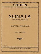 Frédéric Chopin: Sonata G minor op.65