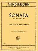 Felix Mendelssohn Bartholdy:  Sonata Cmin (Altviool)