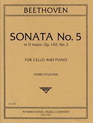Beethoven: Sonata No.5 Dmaj Op102 (Cello)